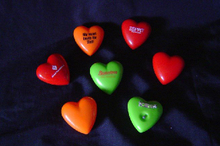 Blinking Heart Pin